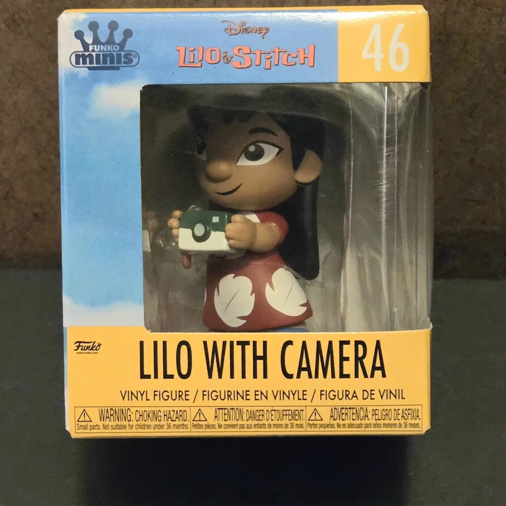 NIB Disney Lilo & Stitch Funko Minis - Lilo With Camera #46